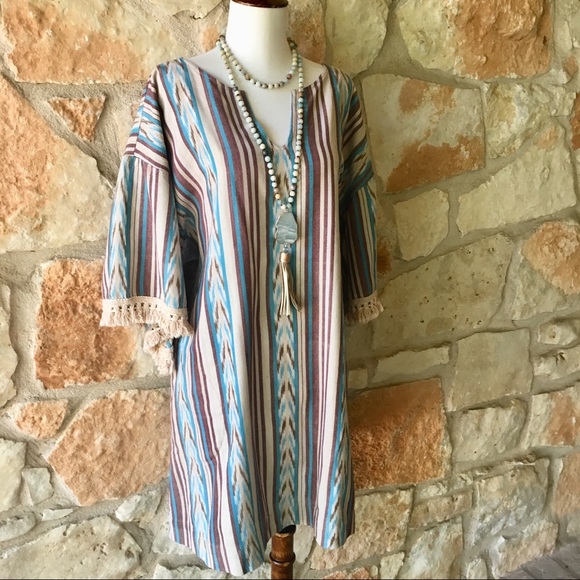 Anthropologie Dresses & Skirts - Anthropologie Uncle Frank linen blend boho dress